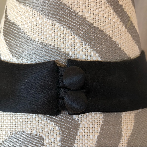 Elegant Black Satin Trumpet Halter Gown by Jessica McClintock - Picture 3 of 5